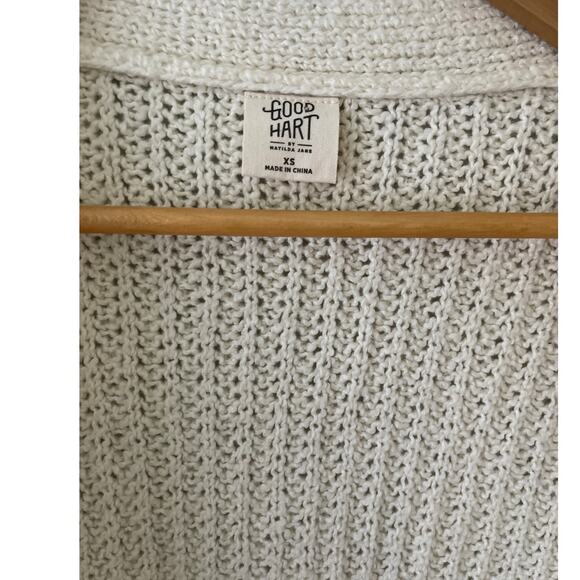 Matilda Jane Good Hart Southern Charm Sweater Cardigan in Cream‎ Size XS - Picture 9 of 12